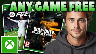 How to get FREE GAMES on XBOX in 2024  Free Xbox Game Codes EASY TRICK [upl. by Keavy]