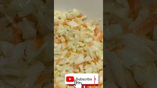 KFC salad coleslaw easy to make you must try this 🤤💞 viral indianfood cooking [upl. by Eed]