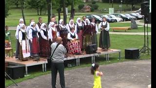 FOLKLORO ŠVENTĖ BIRŠTONE Folkloro ansamblis RASKILA Pirma dalis [upl. by Nauqaj]