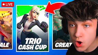 TRIO CASH CUP FINALS Fortnite Tournament [upl. by Beitris485]