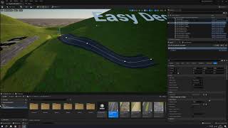 Easy Decal Roads RVT  How to deform landscape with quotEdit Layersquot Landmass Plugin enabled [upl. by Wrdna]