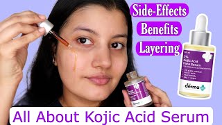 How to use kojic acid correctly for maximum results  the derma co kojic acid serum for pigmentation [upl. by Rayburn]