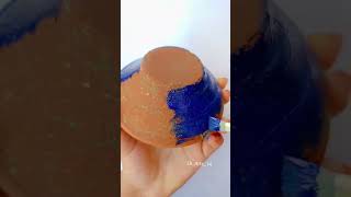 How to decorate diwali Diya trending craft [upl. by Aidin]