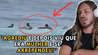 APRENDA oque é o LOCALISMO o PIOR lado do SURF  BRASILEIRO AGREDIU AMERICANA EM BALI [upl. by Kciregor]