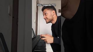 POV  Jogando PS2 piano musica [upl. by Euqinu]