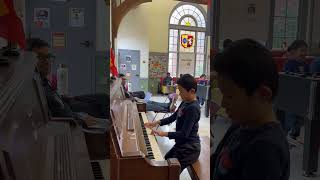 Musician in the refectory [upl. by Pelagi407]