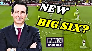 Unai Emery’s Top 4 Dominating Tactic  Insane Goals amp Relentless Attacks on FM24 Mobile [upl. by Suolhcin211]