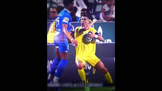 Ronaldo red card vs Al Hilal 😤☠️💨  footballshorts ronaldo alnassr [upl. by Akimot]