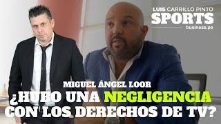 El presidente de la Liga Pro critica a los peruanos por el PÉSIMO manejo de los DERECHOS DE TV [upl. by Nnylireg]