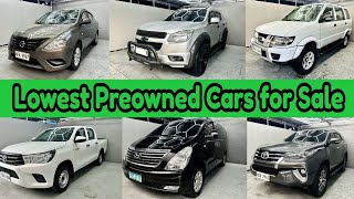 Preowned Car for Sale 2024  Lowest in the Market Ph  Financing  Trade in  Segundamanong sasakyan [upl. by Tabitha229]