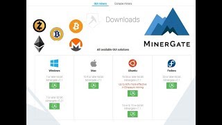 Tutorial How to Use Minergate and Mine Bitcoin Monero on Windows PC [upl. by Aihsakal]