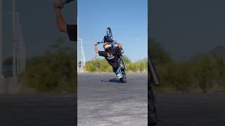 Slow circle Harley Wheelie explore motorcycle harleydavidson biker viralvideo viralshorts [upl. by Theurer]