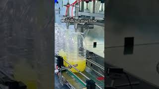 Automatic oil filling machine fillingmachine [upl. by Ennair]