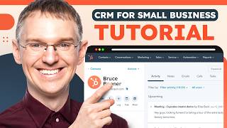 How To Set Up HubSpot CRM For Small Business  StepbyStep Tutorial 2024 [upl. by Saberhagen662]