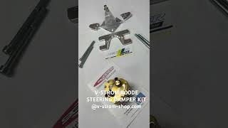 VSTROM 800 STEERING DAMPER KIT hesslerrallyeteam [upl. by Naivaj]