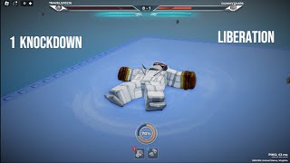 KNOCKDOWN ANIMATION liberation untitled boxing game [upl. by Lacagnia]