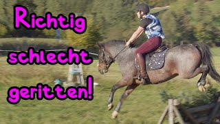 Manchmal frage ich mich ob ich überhaupt reiten kann 🦄 Hauptsache drüber 🤪 [upl. by Rubens]