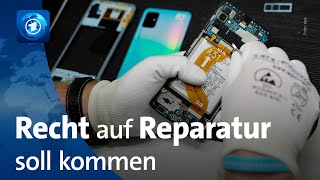 Neues EUGesetz zum Recht auf Reparatur [upl. by Neelyhtak587]