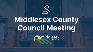 Middlesex County Council  Tuesday November 26 2024 [upl. by Orsay3]