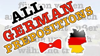 All German Prepositions Explained [upl. by Akiehsat]