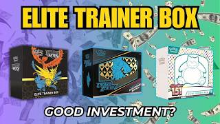 Are Pokemon ETB Good Investments [upl. by Annaierb]