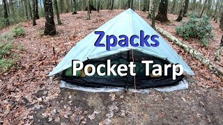 Zpacks Hexamid Pocket Tarp Setup Review and Changes I’ve Made [upl. by Noyr]