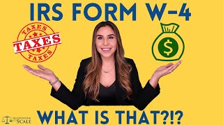 IRS Form W4 Explained [upl. by Siahc]