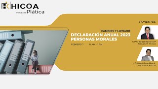 Declaración Anual 2023 para Personas Morales Cambios y llenado [upl. by Blayze757]