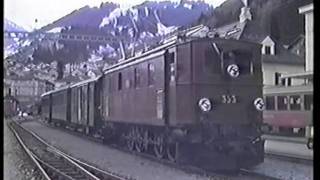 RhB Ge 46 353  Extrazug von Thusis nach Disentis [upl. by Daria]