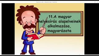 A magyar helyesírás alapelvei 5 osztály [upl. by Yancey]