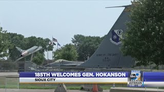 185th welcomes Gen Hokanson [upl. by Hartfield]