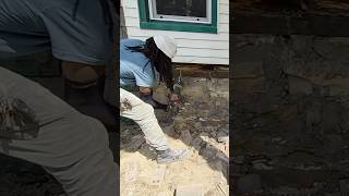 Replacing a Rotted Sill Plate Restoration RottedSillPlate Renovation SillPlate [upl. by Herby]