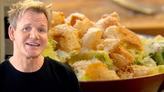 Gordon Ramsays Ultimate Caesar Salad [upl. by Asiuol]