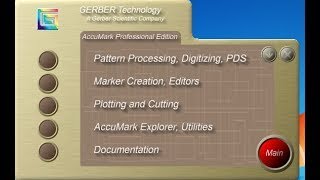 How to Add Notch in Gerber Accu Mark Pattern Design Spftware [upl. by Lindley]