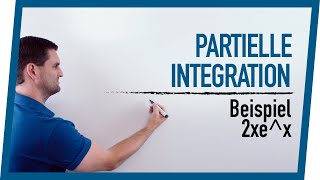 Partielle Integration Beispiel 2xex  Mathe by Daniel Jung [upl. by Aeduj]