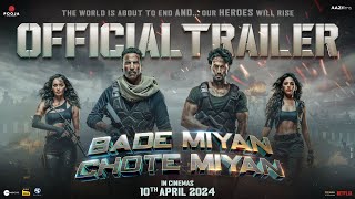 Bade Miyan Chote MiyanOfficial Hindi Trailer  Akshay Tiger Prithviraj  AAZ In Cinemas 10th Apr [upl. by Alehtse]