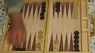 Backgammon opening moves  how to play doubles [upl. by Seditsira894]