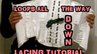 quotLoops All The Way Downquot Lacing Tutorial  Lucys Corsetry [upl. by Rosette]