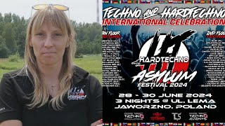 Festival HardTechno Asylum w Jaworznie [upl. by Tillman]