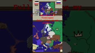 Kaiserreich timelapse agesofconflict hoi4 alternatehistory heartsofiron4 fypシ fyp timelapses [upl. by Vaios794]