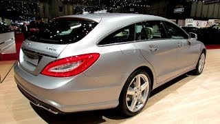 2014 MercedesBenz CLSClass CLS350 CDI Shooting Brake  Exterior and Interior Walkaround [upl. by Boswell]