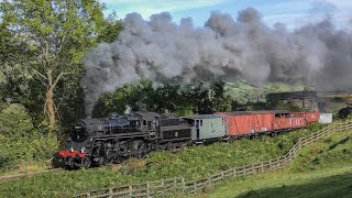 Steam Powered Goods Trains  Featuring 42 Locomotives [upl. by Woodhouse891]