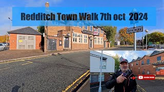 Redditch Town Walk oct 2024 [upl. by Nospmoht]