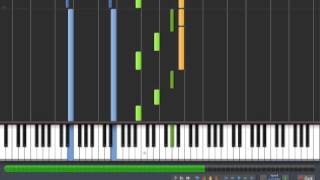 Beethoven  quotMoonlightquot  Sonata No 14  1st Movement Synthesia Piano Tutorial [upl. by Trow99]