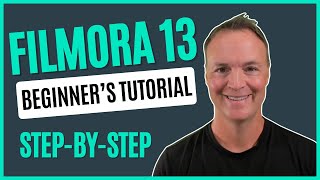 How to use Wondershare Filmora 13 to Edit Videos  Beginners Tutorial [upl. by Doraj]