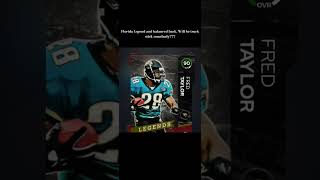 RB Fred Taylor Legend mut25 EASPORTSMADDEN ULTIMATETEAM [upl. by Amikehs675]