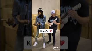 King Von  Freestyle kingvon hiphop otf [upl. by Lecrad]