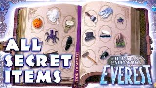 Hidden Expedition Everest  All Secret Items and Location Master Explorer Guide [upl. by Aicatsana725]