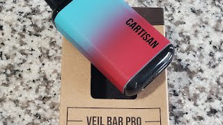 Cartisan Veil Bar Pro No Cartisan Pro 510 Thread Battery Conceal Cartridges Review [upl. by Ruhnke954]