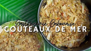 Couteaux de mer Issènènè  Gastronomie Gabonaise Cuisine du Gabon [upl. by Akcinat]